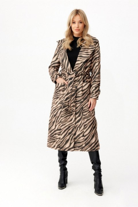 Płaszcz Damski Model Palermo CAM PLA0034 Camel - Roco Fashion - 38 Płaszcz Damski Model Palermo CAM PLA0034 Camel - Roco Fashion - 38