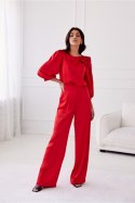 Spodnie Damskie Model Elsa CZE SPD0034 Red - Roco Fashion - 36