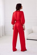 Spodnie Damskie Model Elsa CZE SPD0034 Red - Roco Fashion - 36