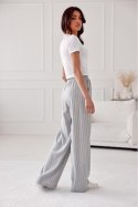 Spodnie Damskie Model Poppy SZA SPD0033 Grey - Roco Fashion - 42 Spodnie Damskie Model Poppy SZA SPD0033 Grey - Roco Fashion - 42