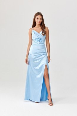 Sukienka Model Lamelia BLE SUK0445 Błękit - Roco Fashion - 34