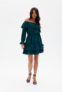 Sukienka Model Morella BUT SUK0491 Bottle Green - Roco Fashion - 38 Sukienka Model Morella BUT SUK0491 Bottle Green - Roco Fashion - 38