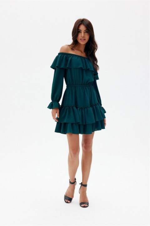 Sukienka Model Morella BUT SUK0491 Bottle Green - Roco Fashion - 38 Sukienka Model Morella BUT SUK0491 Bottle Green - Roco Fashion - 38