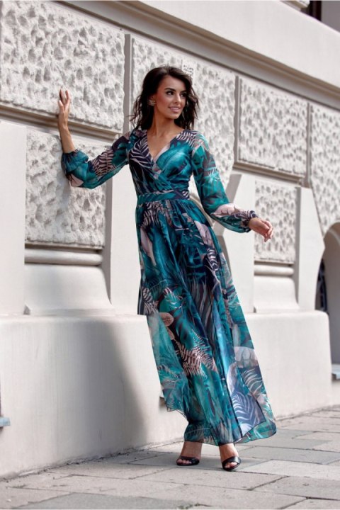 Sukienka Model Nicole SUK0419 64D Multicolor - Roco Fashion - 36 Sukienka Model Nicole SUK0419 64D Multicolor - Roco Fashion - 36