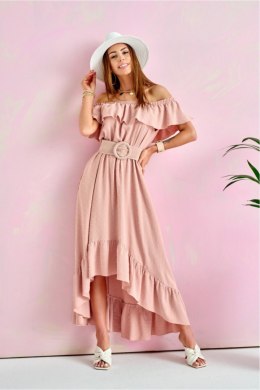 Sukienka Model ROZ SUK0334 Pink - Roco Fashion - 36