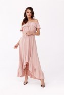 Sukienka Model ROZ SUK0334 Pink - Roco Fashion - 36 Sukienka Model ROZ SUK0334 Pink - Roco Fashion - 36