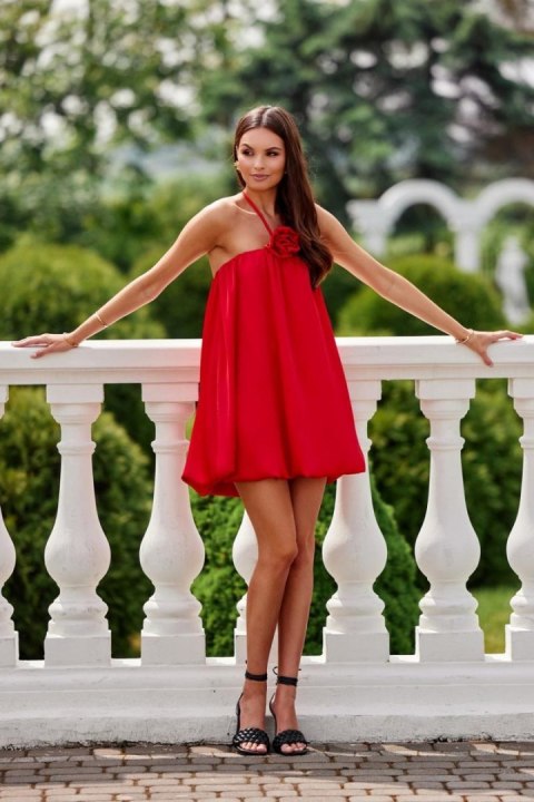 Sukienka Model Siena CZE SUK0482 Red - Roco Fashion - S/M Sukienka Model Siena CZE SUK0482 Red - Roco Fashion - S/M