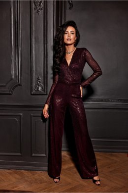 Kombinezon Model Asurio BOR KMB0006 Bordo - Roco Fashion - 38