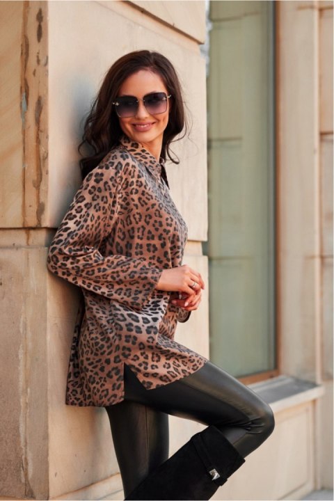 Koszula Damska Model Larisa BLU0193 W28 Multicolor - Roco Fashion - 38 Koszula Damska Model Larisa BLU0193 W28 Multicolor - Roco Fashion - 38