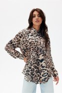 Koszula Damska Model Lesli BLU0186 Y26 Multicolor - Roco Fashion - 38 Koszula Damska Model Lesli BLU0186 Y26 Multicolor - Roco Fashion - 38