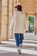 Kurtka Damska Model Camila EKR KUR0029 Ecru - Roco Fashion - 38
