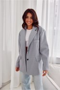 Marynarka Model Arya SZA ZAK0018 Grey - Roco Fashion - uniwersalny Marynarka Model Arya SZA ZAK0018 Grey - Roco Fashion - uniwersalny