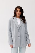 Marynarka Model Arya SZA ZAK0018 Grey - Roco Fashion - uniwersalny Marynarka Model Arya SZA ZAK0018 Grey - Roco Fashion - uniwersalny