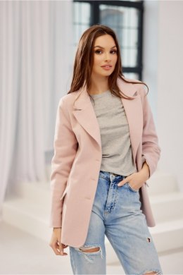 Marynarka Model Freya ROZ ZAK0016 Pink - Roco Fashion - 42