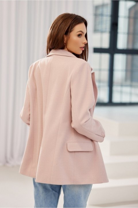 Marynarka Model Freya ROZ ZAK0016 Pink - Roco Fashion - 42 Marynarka Model Freya ROZ ZAK0016 Pink - Roco Fashion - 42