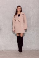 Płaszcz Damski Model Betty BEZ PLA0040 Beige - Roco Fashion - 36