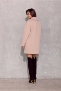 Płaszcz Damski Model Betty BEZ PLA0040 Beige - Roco Fashion - 36