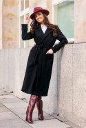 Płaszcz Damski Model Sovan CZA PLA0035 Black - Roco Fashion - 38