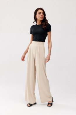 Spodnie Damskie Model Alaya BEZ SPD0032 Beige - Roco Fashion - 34