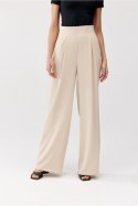 Spodnie Damskie Model Alaya BEZ SPD0032 Beige - Roco Fashion - 36