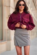 Spodnie Spódnicospodnie Model Selene SZJ SPN0006 Light Grey - Roco Fashion - 36