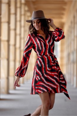 Sukienka Model Cassie SUK0490 F10 Multicolor - Roco Fashion - 40