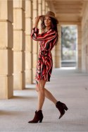 Sukienka Model Cassie SUK0490 F10 Multicolor - Roco Fashion - 40 Sukienka Model Cassie SUK0490 F10 Multicolor - Roco Fashion - 40