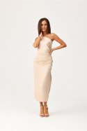 Sukienka Model Celine BEZ SUK0411 Beige - Roco Fashion - 40