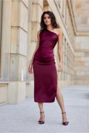 Sukienka Model Celine BOR SUK0411 Bordo - Roco Fashion - 44