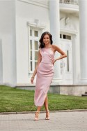 Sukienka Model Celine ROZ SUK0411 Pink - Roco Fashion - 38
