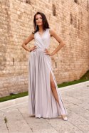 Sukienka Model Cheryl BES SUK0407 Beige - Roco Fashion - 40 Sukienka Model Cheryl BES SUK0407 Beige - Roco Fashion - 40