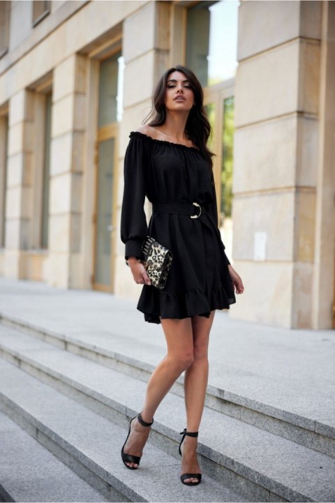 Sukienka Model Chiara CZA SUK0499 Black - Roco Fashion - S/M Sukienka Model Chiara CZA SUK0499 Black - Roco Fashion - S/M