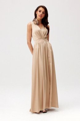 Sukienka Model Paloma BEZ SUK0478 Beige - Roco Fashion - 34
