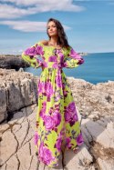 Sukienka Model SUK0362 L88 Multicolor - Roco Fashion - 34 Sukienka Model SUK0362 L88 Multicolor - Roco Fashion - 34