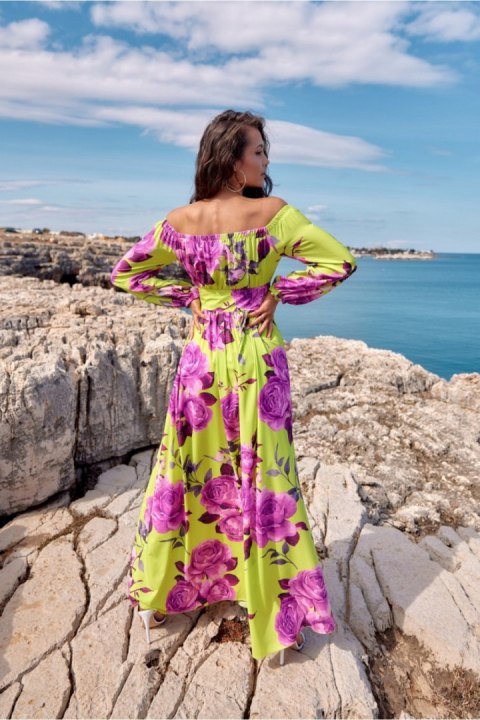 Sukienka Model SUK0362 L88 Multicolor - Roco Fashion - 34 Sukienka Model SUK0362 L88 Multicolor - Roco Fashion - 34