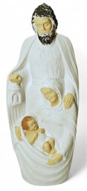 BIAŁA FIGURKA ŚWIĘTA RODZINA MARYJA JÓZEF I DZIECIĄTKO JEZUS DEKORACJA BIAŁA FIGURKA ŚWIĘTA RODZINA MARYJA JÓZEF I DZIECIĄTKO JEZUS DEKORACJA
