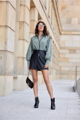 Koszula Damska Model Lia KHK BLU0189 Khaki - Roco Fashion - 36
