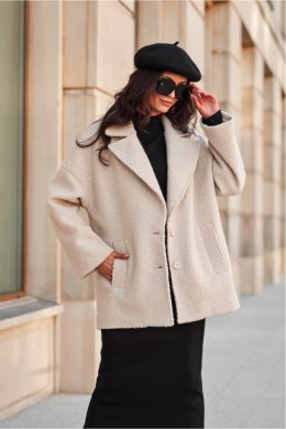 Kurtka Damska Model Camila BEJ KUR0029 Light Beige - Roco Fashion - 40