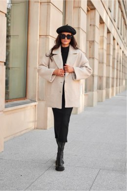 Kurtka Damska Model Camila BEJ KUR0029 Light Beige - Roco Fashion - 40
