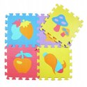 Puzzle piankowe mata 10szt owoce warzywa CB-111 Puzzle piankowe mata 10szt owoce warzywa CB-111