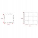 Puzzle piankowe mata Eva 10szt zwierzęta CB-115 Puzzle piankowe mata Eva 10szt zwierzęta CB-115