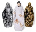 SREBRNA FIGURKA ŚWIĘTA RODZINA MARYJA JÓZEF I DZIECIĄTKO JEZUS DEKORACJA SREBRNA FIGURKA ŚWIĘTA RODZINA MARYJA JÓZEF I DZIECIĄTKO JEZUS DEKORACJA