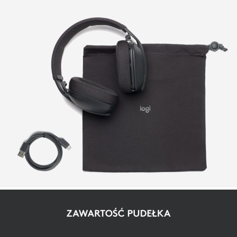 Słuchawki bezprzewodowe LOGITECH Zone Vibe 100 (Grafitowy) Słuchawki bezprzewodowe LOGITECH Zone Vibe 100 (Grafitowy)