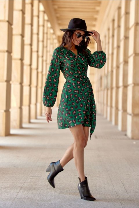 Sukienka Model Cassie SUK0490 F06 Multicolor - Roco Fashion - 38 Sukienka Model Cassie SUK0490 F06 Multicolor - Roco Fashion - 38