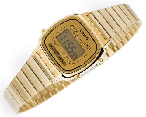 Zegarek Damski CASIO LA670WGA-9DF + BOX Zegarek Damski CASIO LA670WGA-9DF + BOX