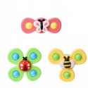 3 przyssawki sensoryczne grzechotka spinner ME-042 3 przyssawki sensoryczne grzechotka spinner ME-042