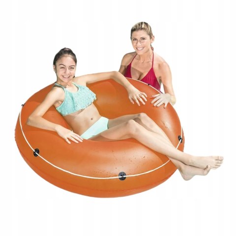Bestway Kółko koło dmuchane z liną 119 cm pomarańczowe 36120 P Bestway Kółko koło dmuchane z liną 119 cm pomarańczowe 36120 P
