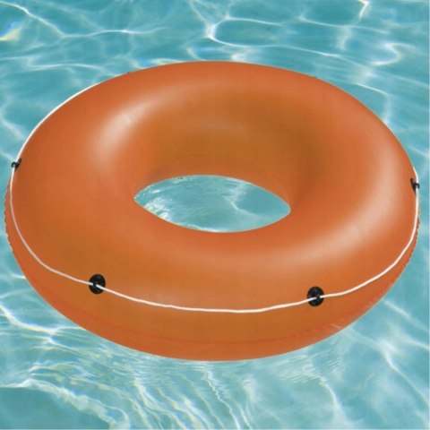 Bestway Kółko koło dmuchane z liną 119 cm pomarańczowe 36120 P Bestway Kółko koło dmuchane z liną 119 cm pomarańczowe 36120 P