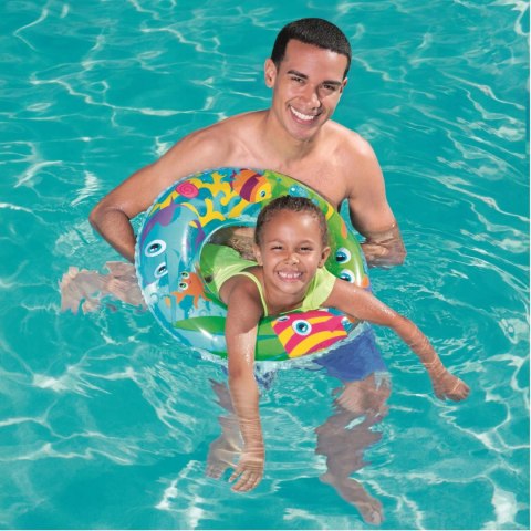 Bestway kółko koło dmuchane do pływania dla dziecka 56cm 3-6lat 36013 ocean Bestway kółko koło dmuchane do pływania dla dziecka 56cm 3-6lat 36013 ocean