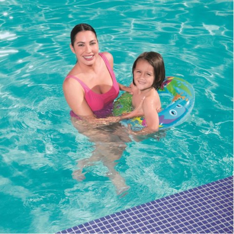 Bestway kółko koło dmuchane do pływania dla dziecka 56cm 3-6lat 36013 ocean Bestway kółko koło dmuchane do pływania dla dziecka 56cm 3-6lat 36013 ocean